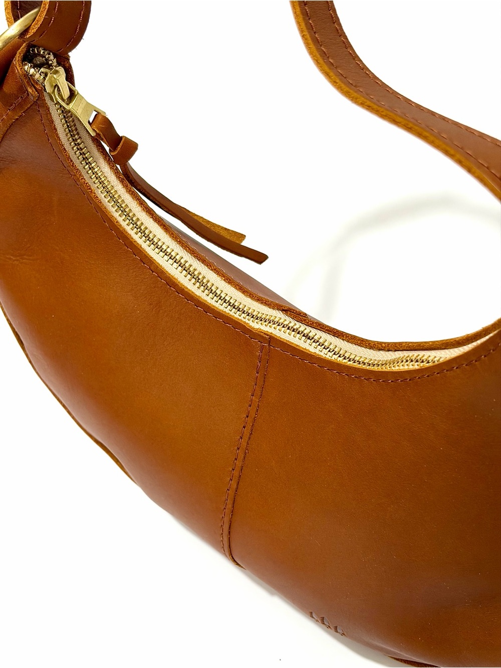 Portland Leather Goods Nora Shoulder Bag in Cognac - Picture 7 of 11